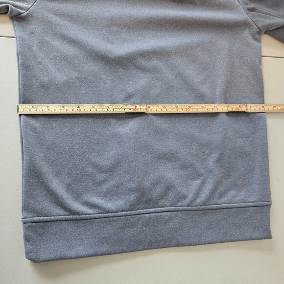 The North Face Sweatshirt Men's S Gray Chest Zipper Pocket Pullover - Picture 15 of 16